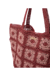 Bolsa Tote Celine Salinas Rosa Velho