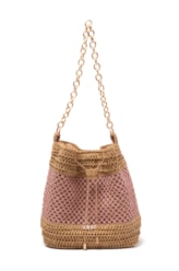 Bucket Bag Kalissa Salinas Rosa Velho