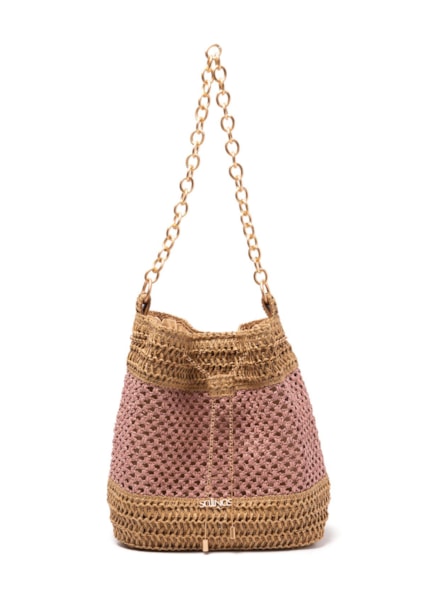 Bucket Bag Kalissa Salinas Rosa Velho