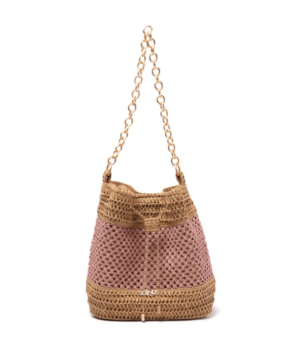 Bucket Bag Kalissa Salinas Rosa Velho