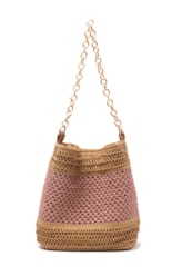 Bucket Bag Kalissa Salinas Rosa Velho