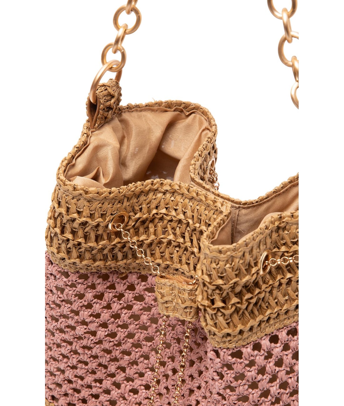Bucket Bag Kalissa Salinas Rosa Velho