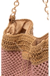 Bucket Bag Kalissa Salinas Rosa Velho