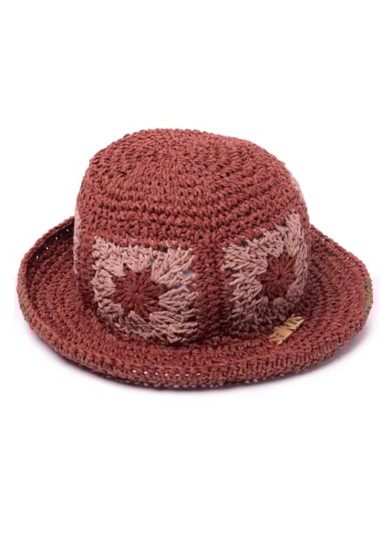 Bucket Hat Celine Salinas Rosa Velho