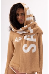 Cachecol Jacquard Aspen Caramelo