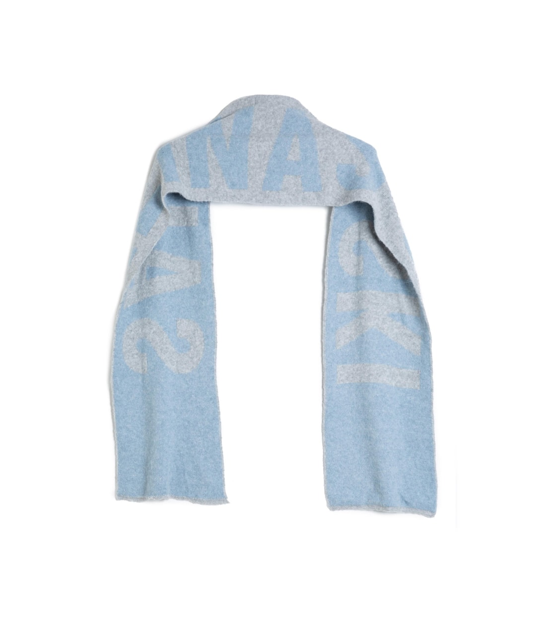 Cachecol Jacquard Aspen Cinza Claro