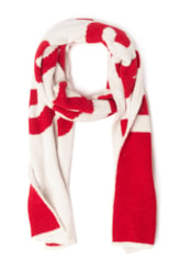 Cachecol Jacquard Aspen Vermelho