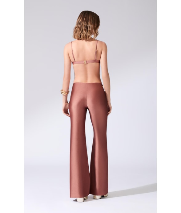 Calça Bailarina Bel Air Marrom