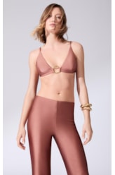 Calça Bailarina Bel Air Marrom