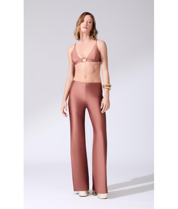 Calça Bailarina Bel Air Marrom