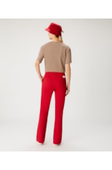 Calça Bailarina Malha Honey Vermelho