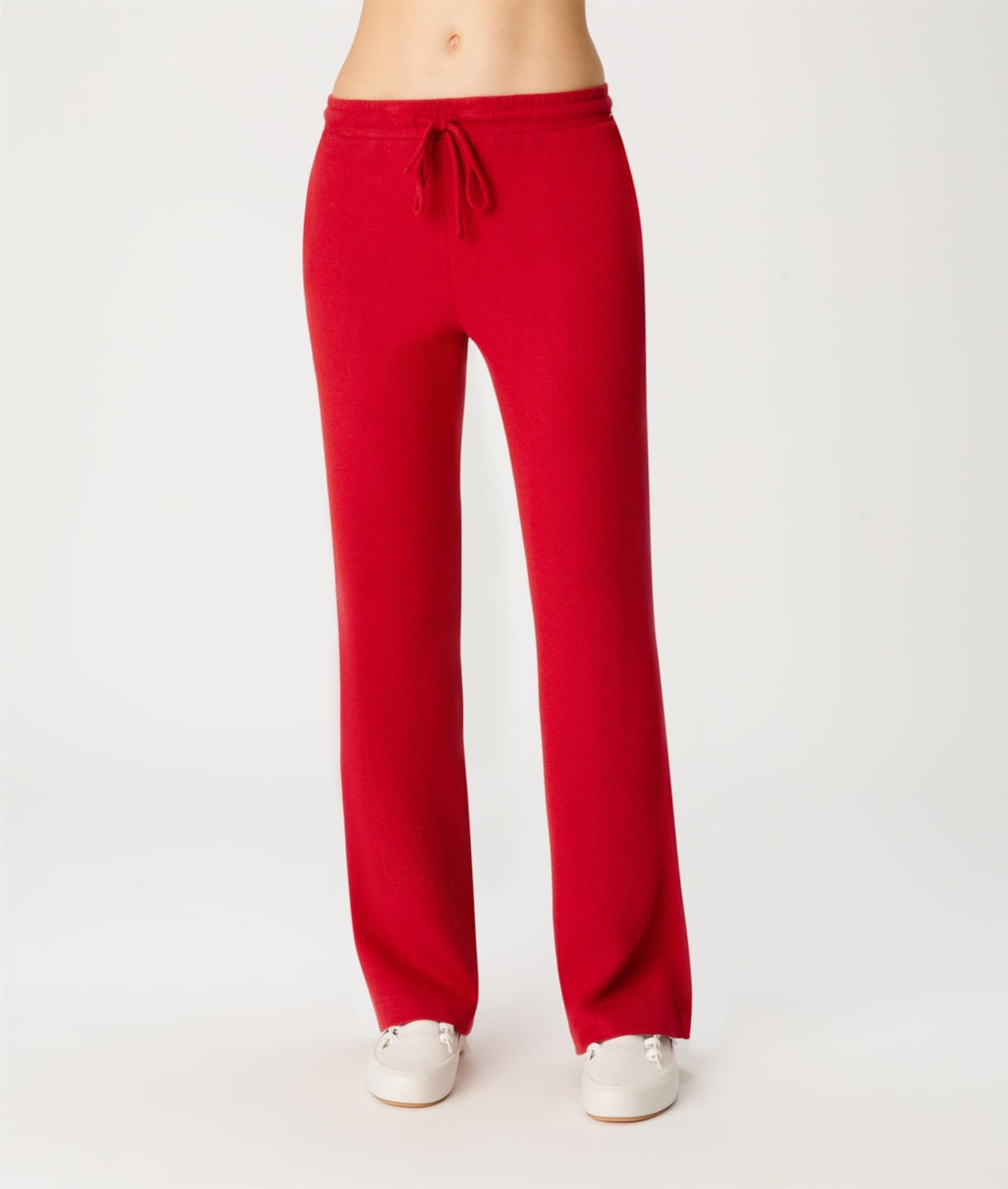 Calça Bailarina Malha Honey Vermelho