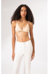 Calça Flare Alfaiataria Lyon Off White