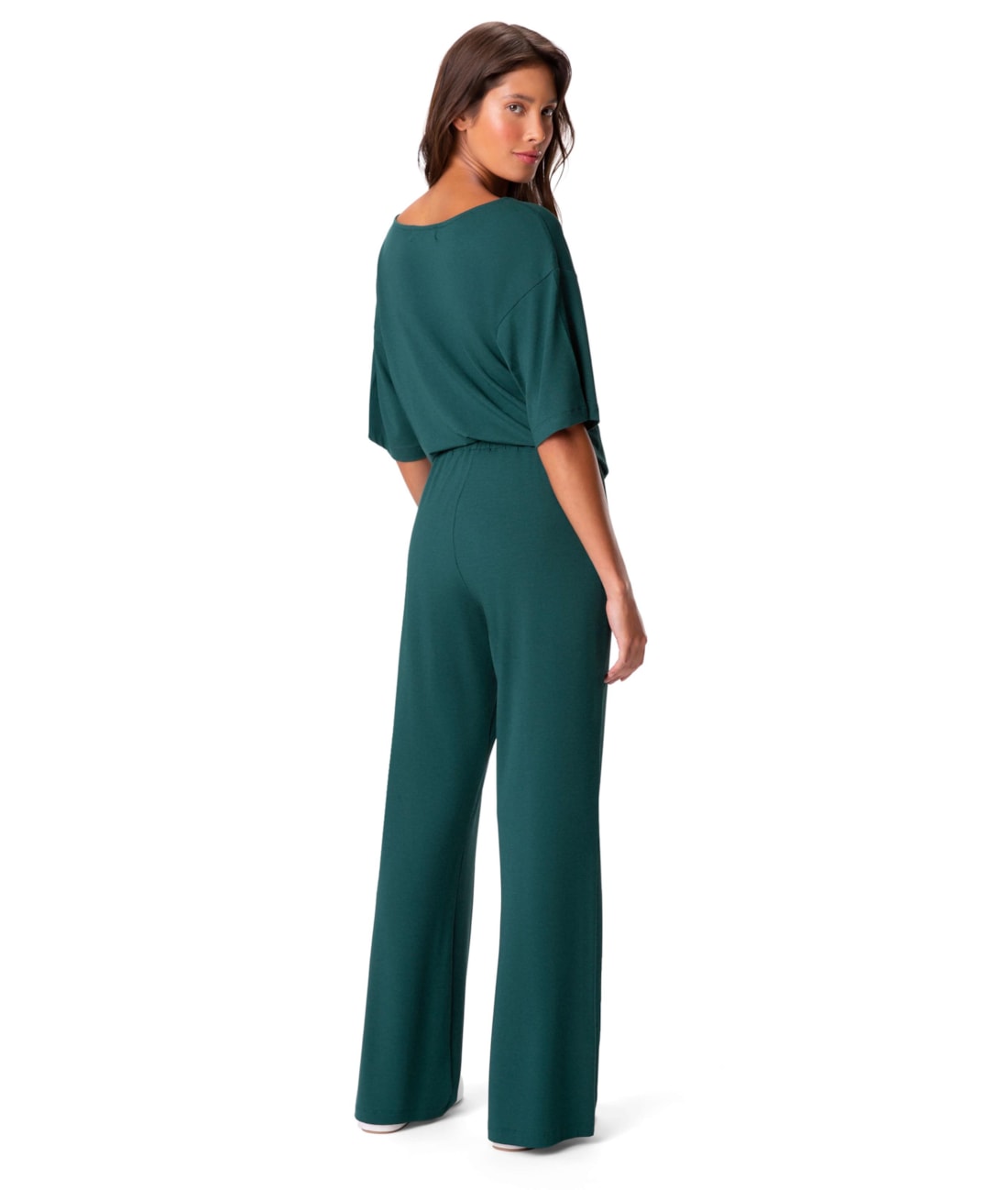 Calça Holiday Bailarina Viscosoft Verde Jade