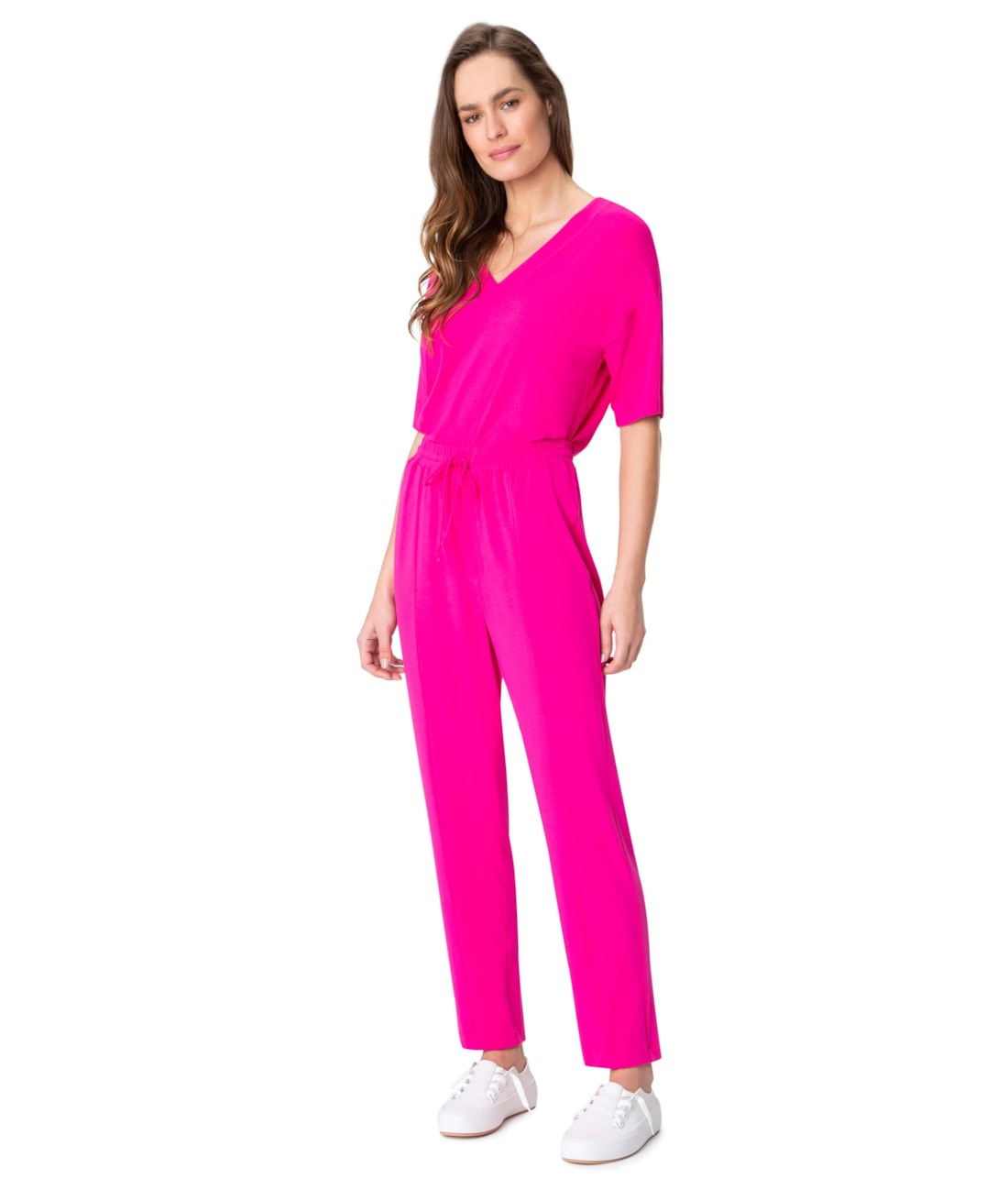 Calça Holiday Crepe Pink
