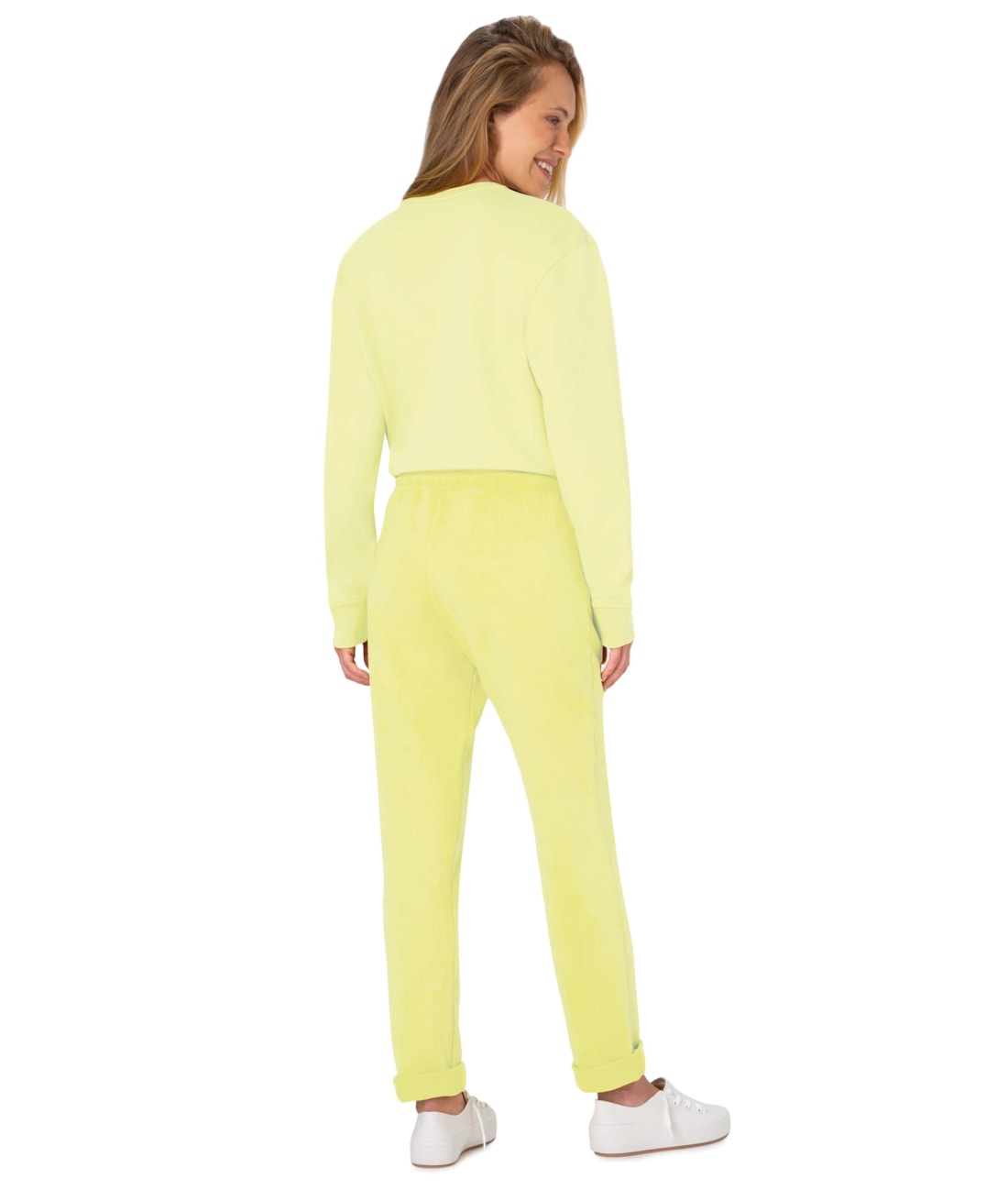Calça Holiday Garment Amarelo Limao