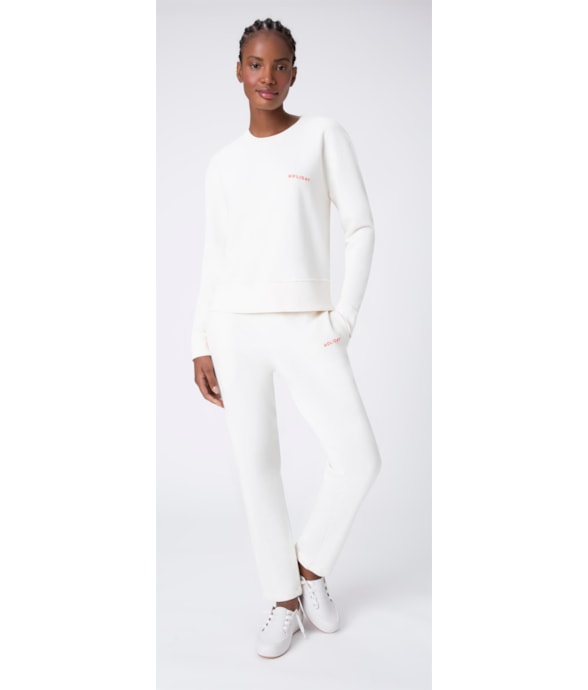 Calça Holiday Garment Dye Off White