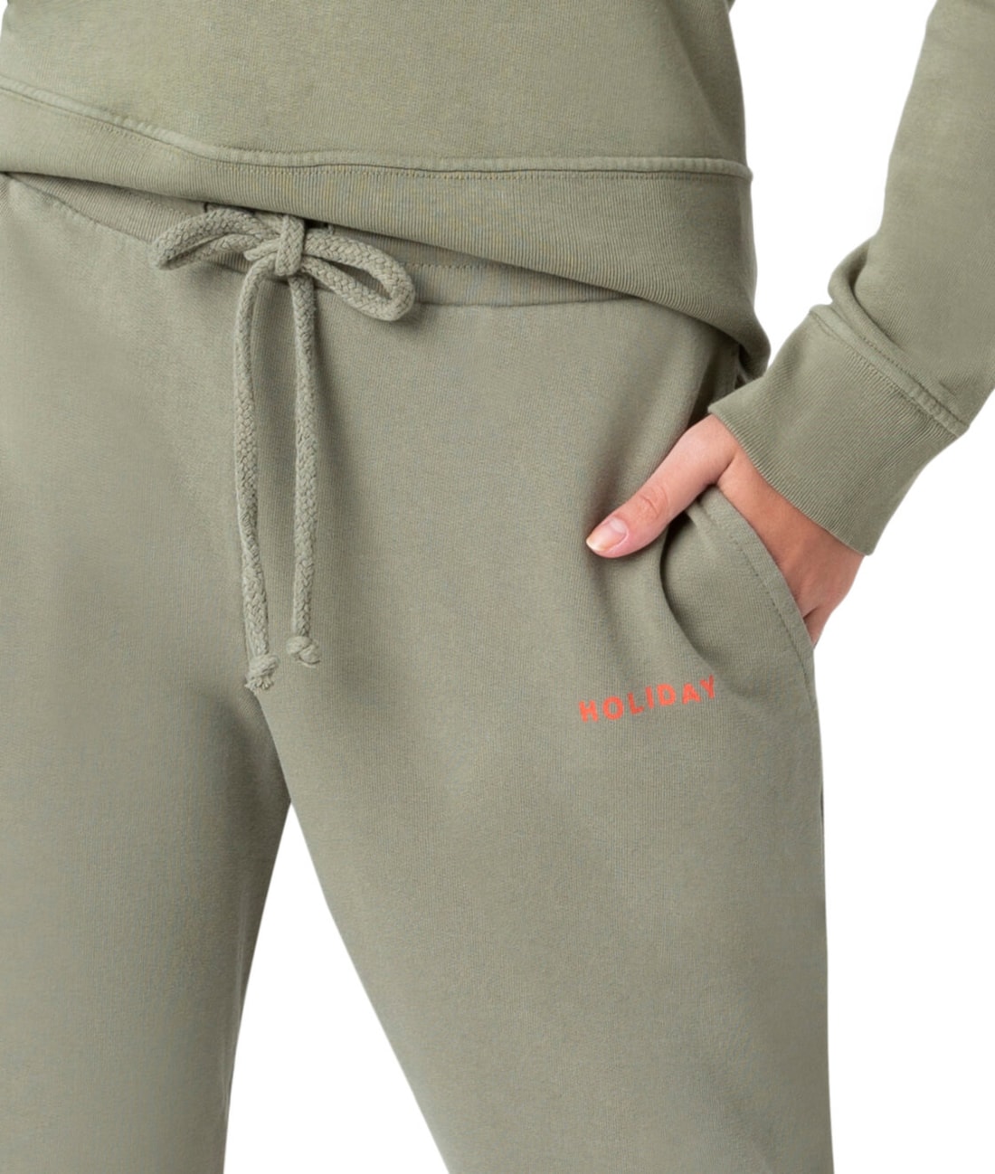 Calça Holiday Garment Dye Verde Militar