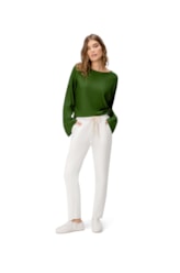 Calça Holiday Matte Cenoura Off White