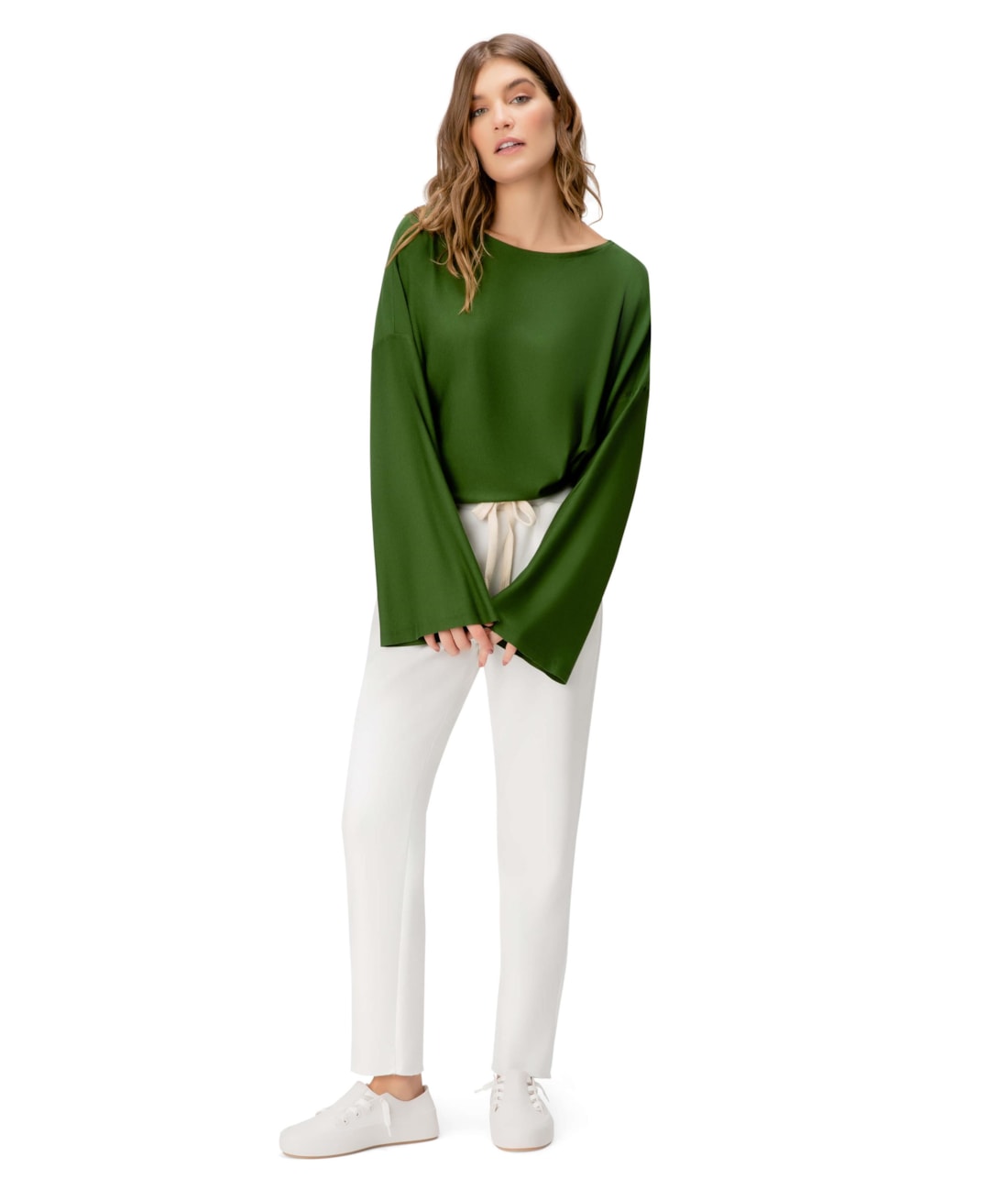 Calça Holiday Matte Cenoura Off White