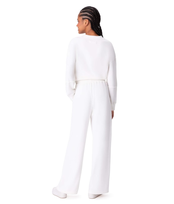 Calça Holiday Moletom Classic Off White