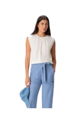 Calça Holiday Moletom Denim Azul Seco