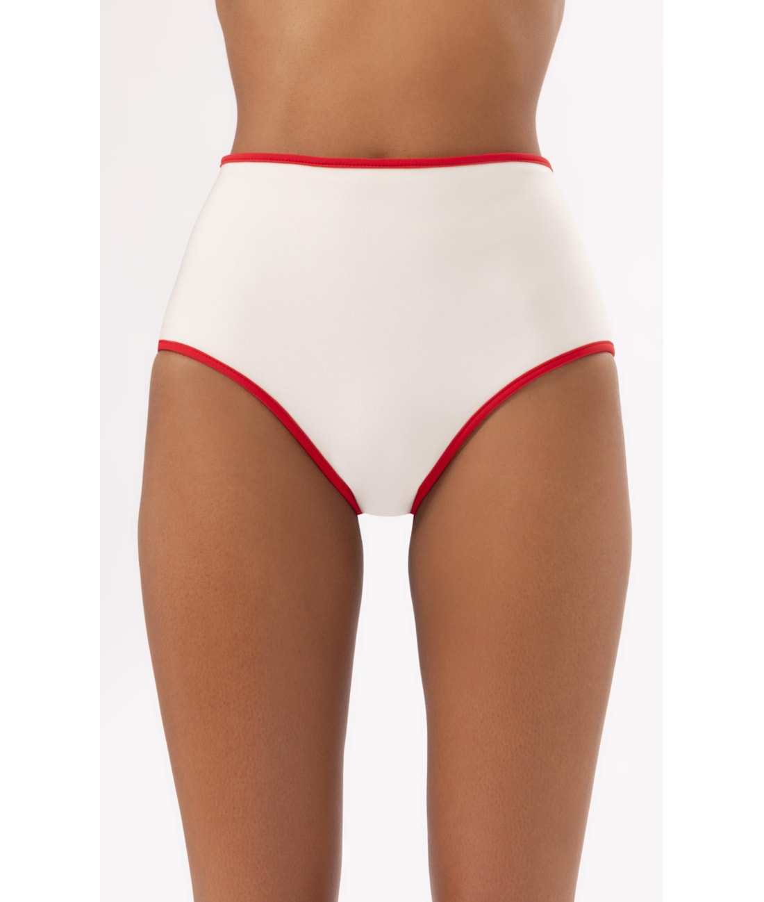 Calça Hot Pants Viés Perola