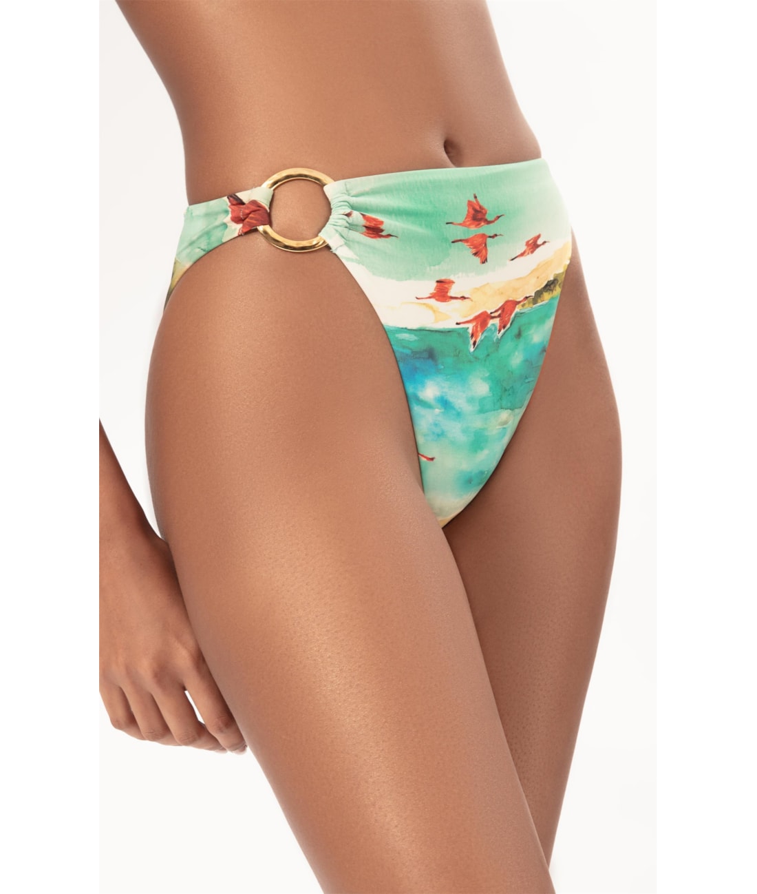 Calça Lacinho Rolote Guará Verde Agua