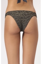 Calça Miracle Midi Rendado Lux Grafite