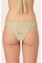 Calça Miracle Midi Rendado Lux Verde Agua
