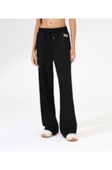 Calça Moletom Golden Hour Preto