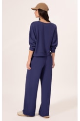 Calça Moletom Viscotech Dark Navy