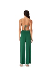 Calça Pala Jersey Verde Escuro
