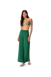 Calça Pala Jersey Verde Escuro
