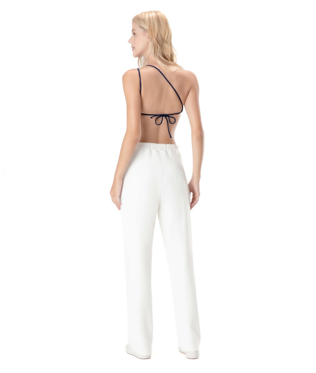 Calça Ponto Roma Off White