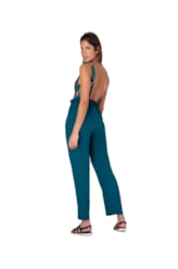 Calça Resort Clochard Visco Dobby Azul Claro