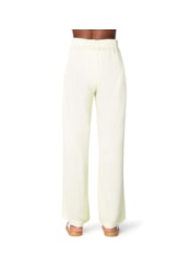 Calça Resort Pantalona Light Visco Amarelo Limao