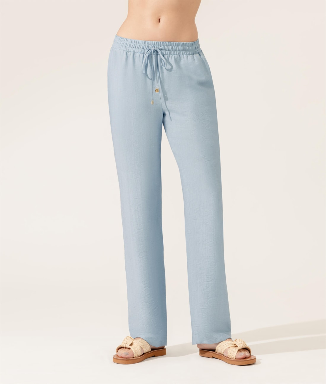 Calça Reta Aruba Azul Claro