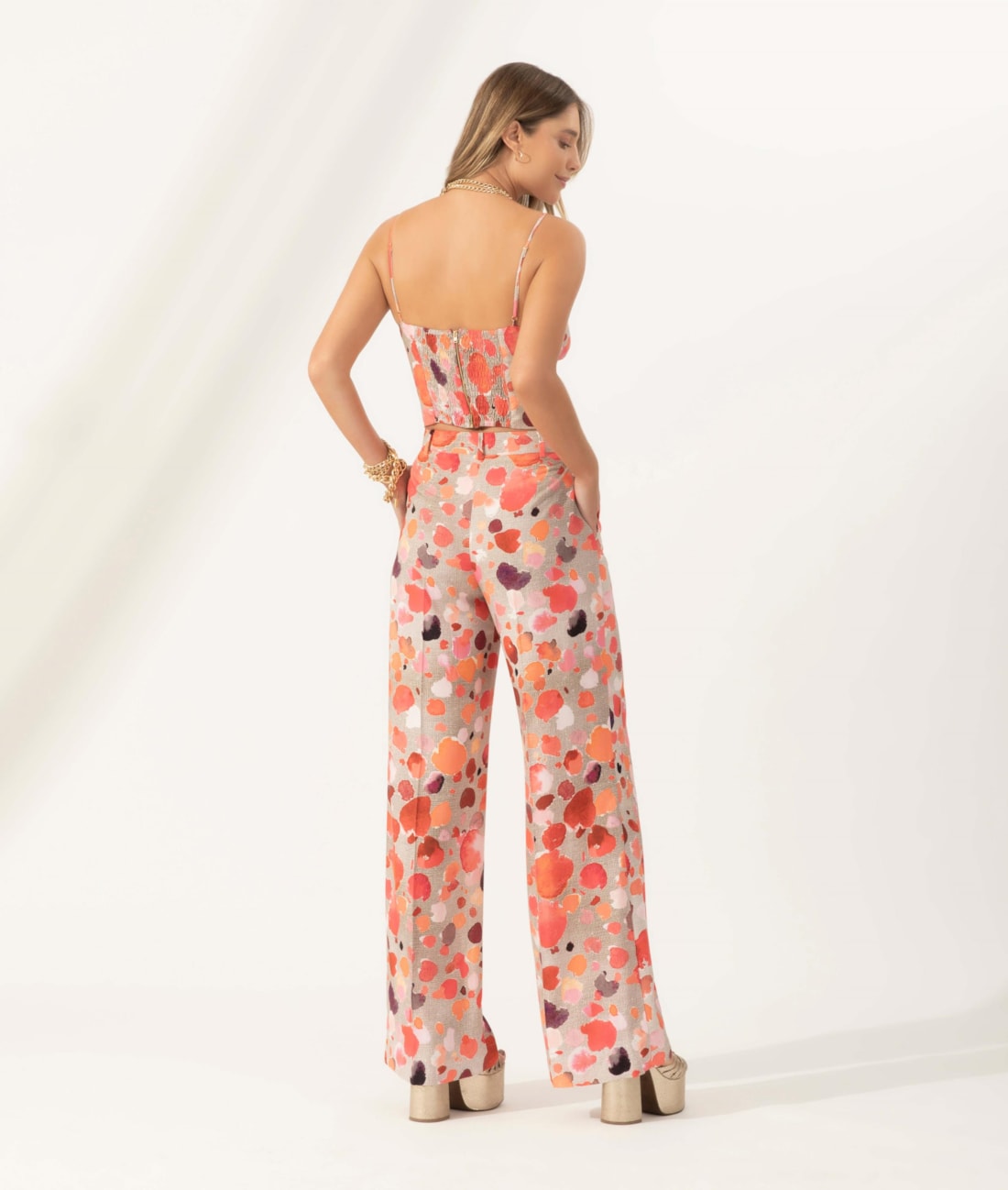 Calça Reta Belize Natural