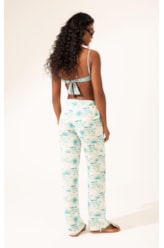 Calça Reta La Mer Off White