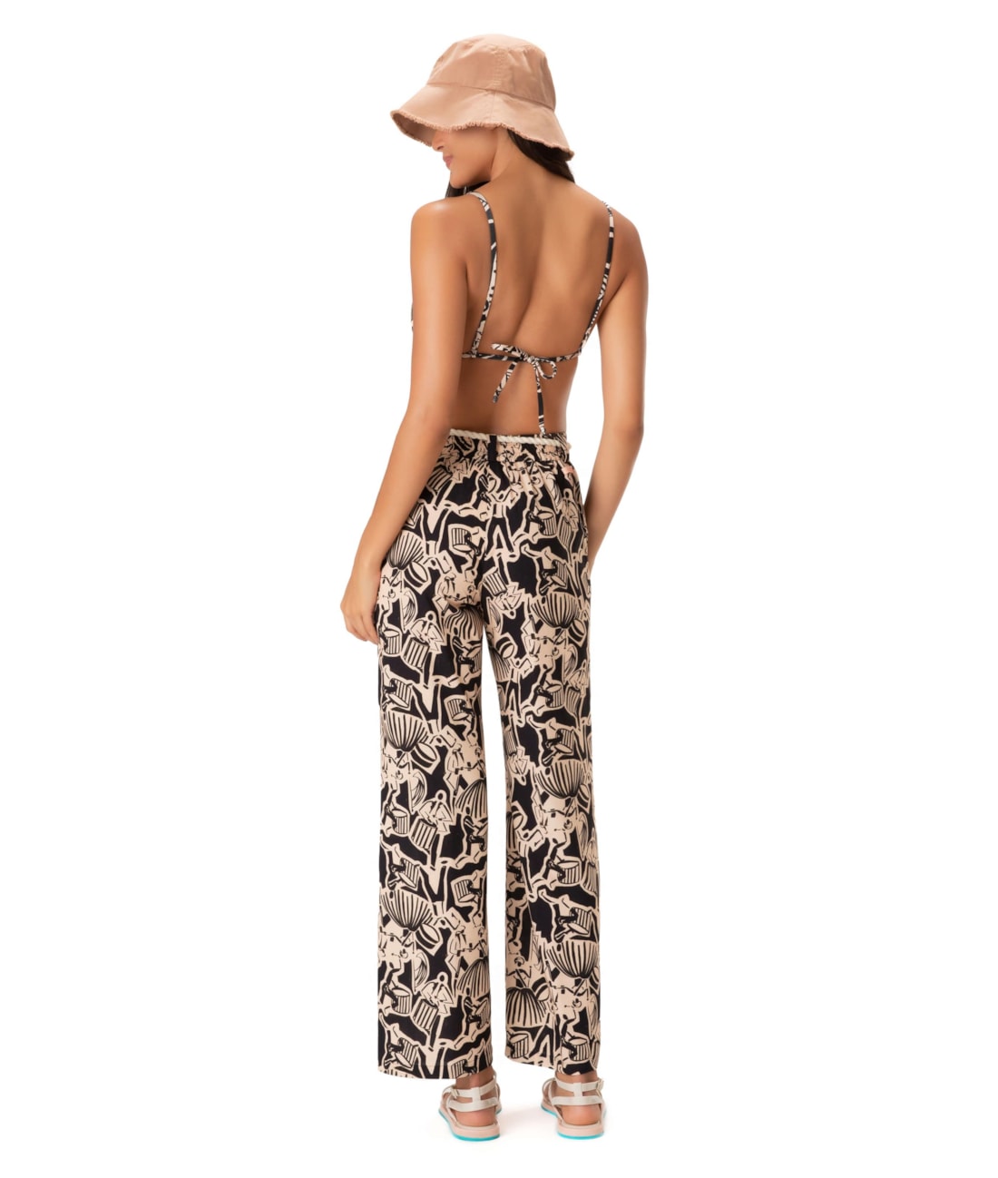 Calça Reta Samba Preto