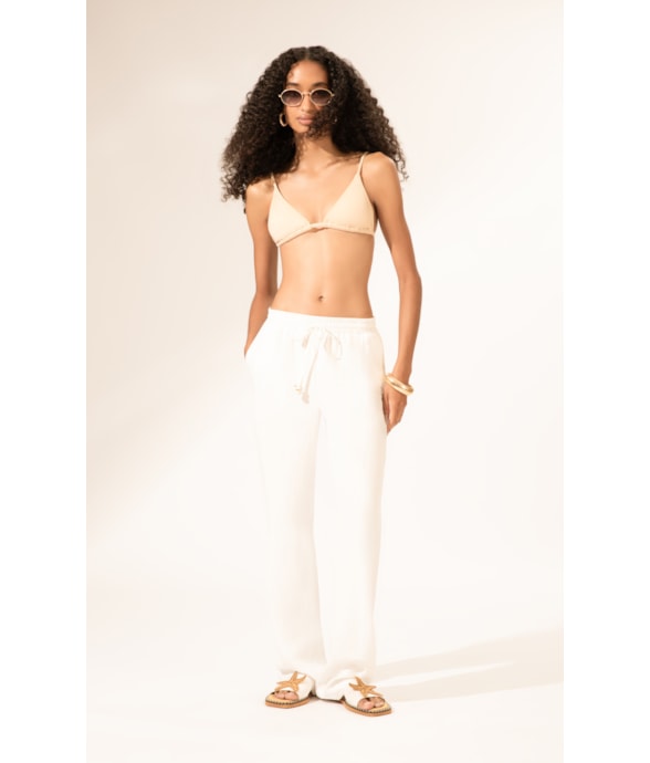 Calça Reta Surface Waves Off White