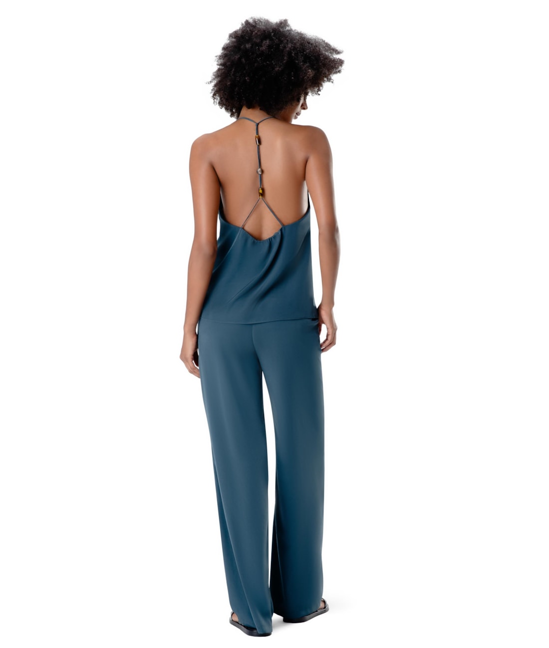 Calça Silk Touch Verde Jade