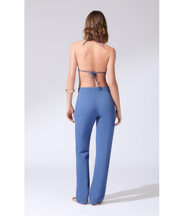 Calça Tricot Comfy Purple Blue