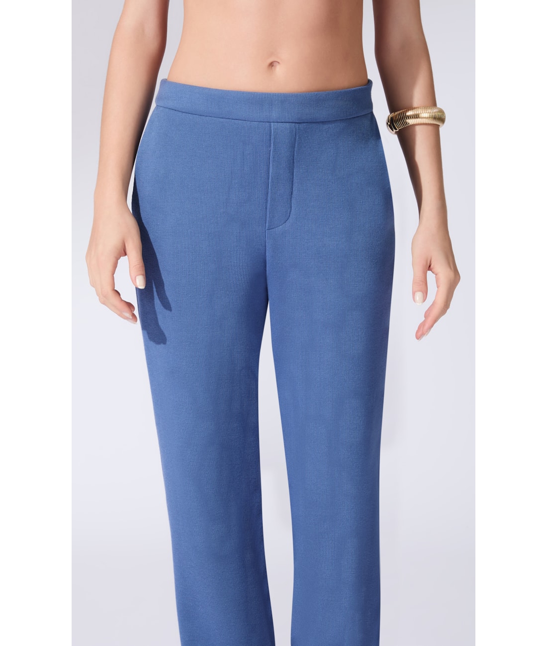 Calça Tricot Comfy Purple Blue
