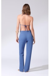 Calça Tricot Comfy Purple Blue