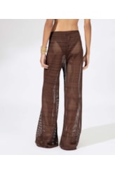 Calça Tricot Paradise Marrom