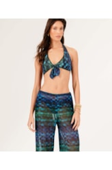 Calça Tule Essence Azul Bic