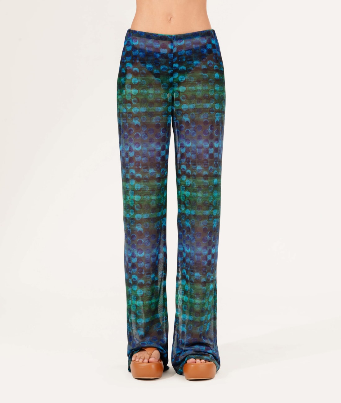 Calça Tule Essence Azul Bic