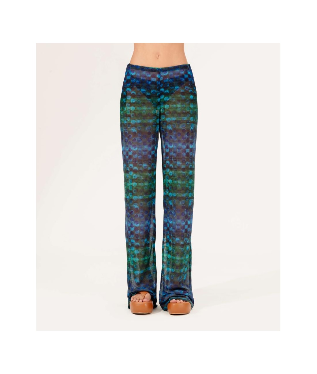 Calça Tule Essence Azul Bic